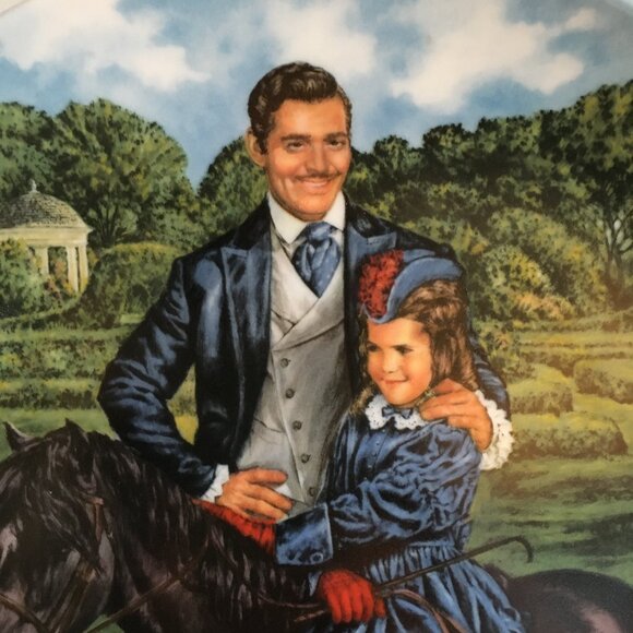 2/$40 Gone With the Wind Collection 'Bonnie and Rhett' Raymond Kursar - Picture 2 of 7